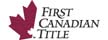 Title Insurance offered by First Canadian Title